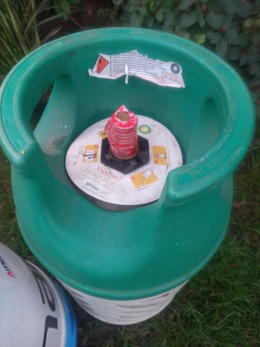 Butla gazowa AmeriGas Nano ważnym homologacją czystym Propanem