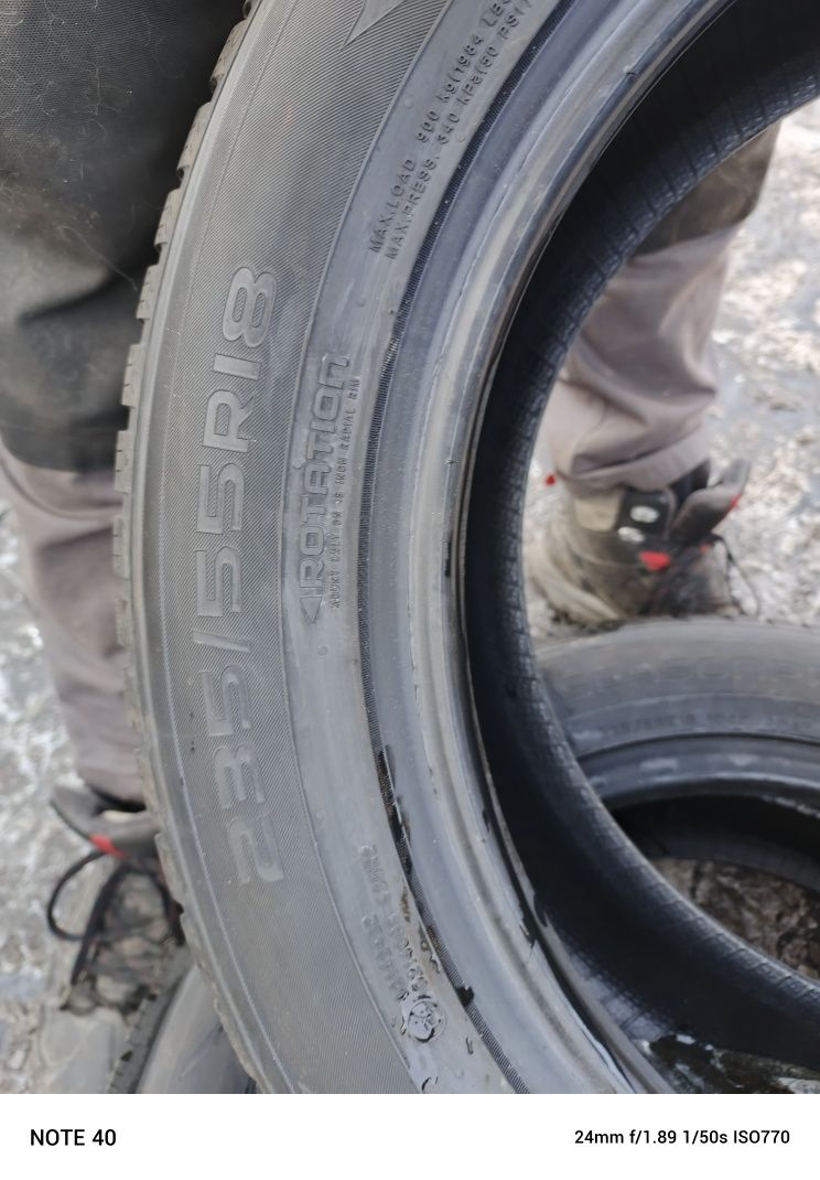 Nowe opony zimowe 235/55/18 Nokian 2024r