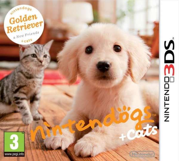 Nintendogs + Cats Golden Retriever & New Friends - 3DS (Używana)