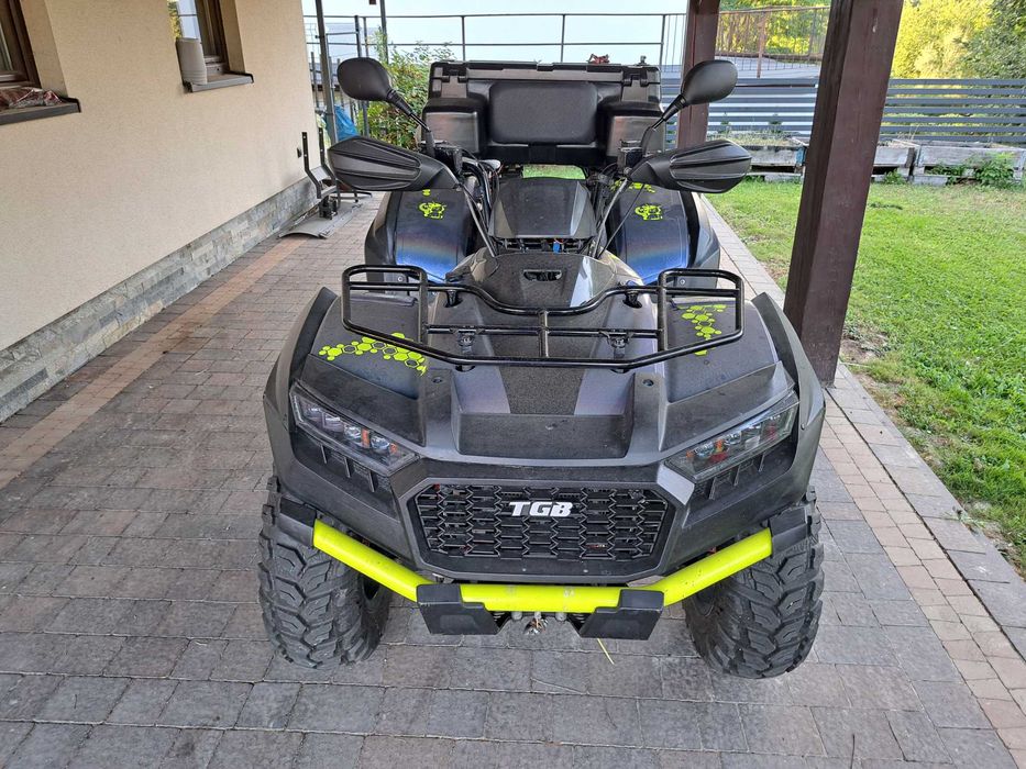 Quad TGB Blade 550 jak 600 4x4 EFI Kufer wciagarka n. model LED zarej
