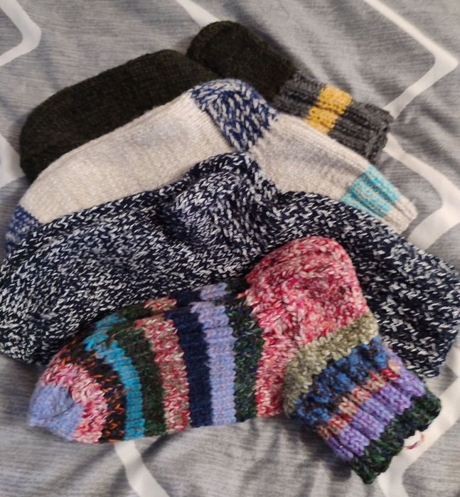 Носки в'язані нові