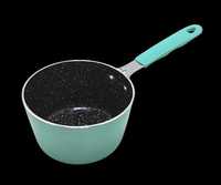 Rondel do gotowania sosów z powłoką granitową 12cm - błękitny
