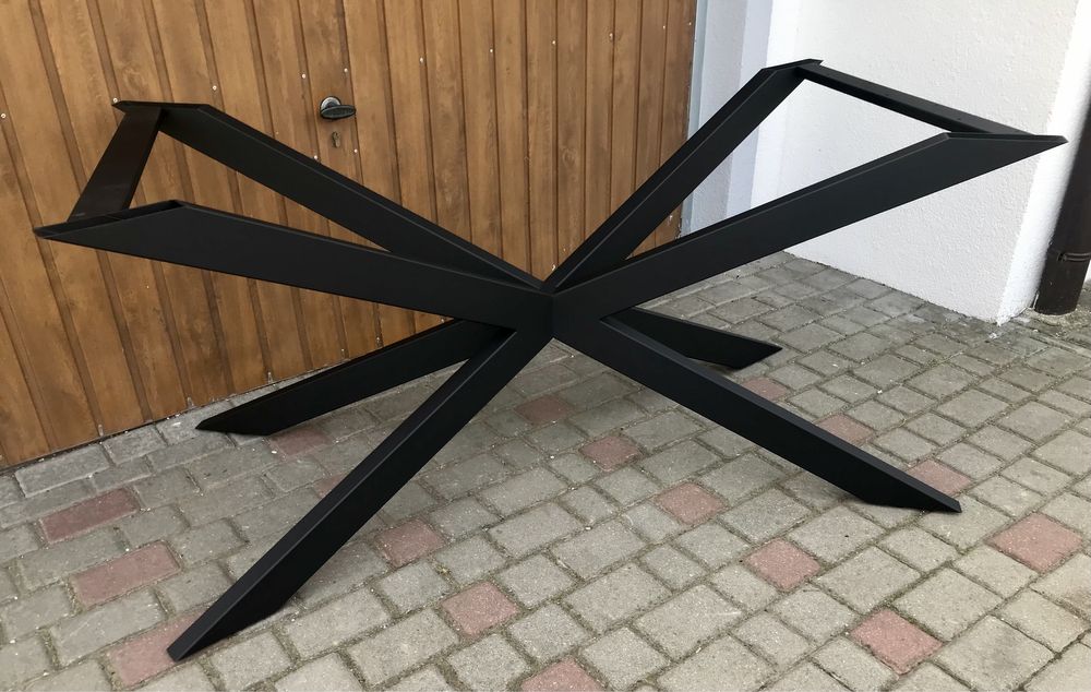 Nogi metalowe pająk noga spider loft metalowa do stołu industrialne