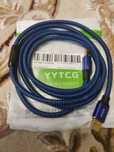 Hi-Fi кабель ЦАП DAC YYTCG Black Alpha Blue Silver C-B C-C 1 м и 2 м