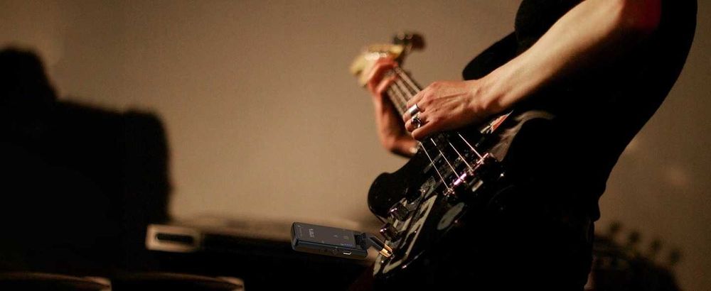 1Mii Bezprzewodowy system gitarowy M2, nadajnik gitarowy 5,8 GHz,
