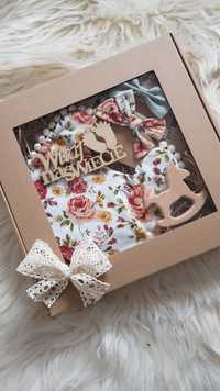 Zestaw na prezent święta narodziny babyshower giftbox dla noworodka