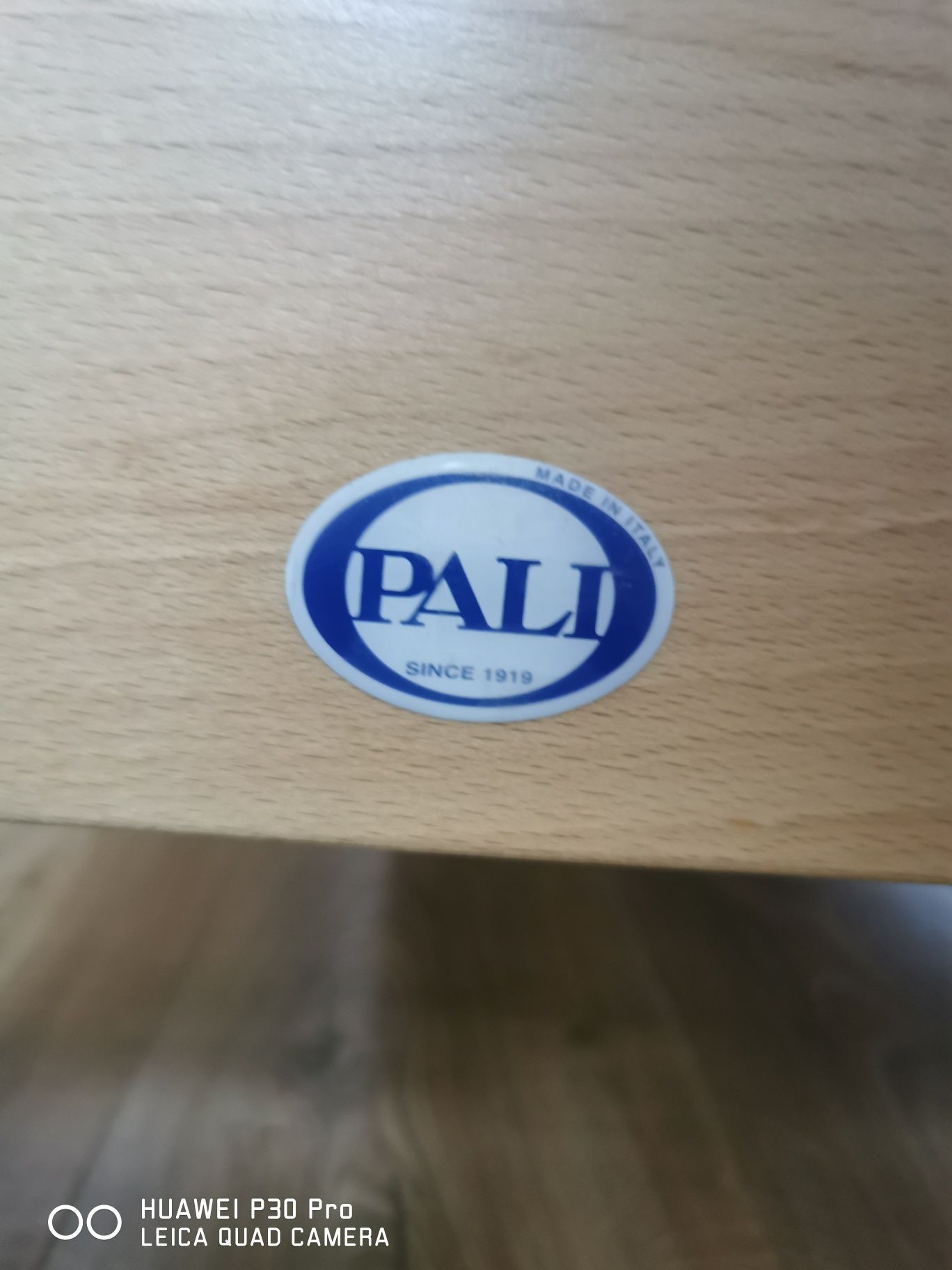 Łóżeczko włoskiej firmy Pali z szufladą, kompletne