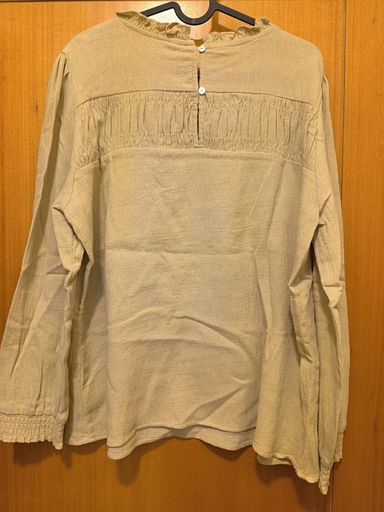 Blusa texturada tamanho XL