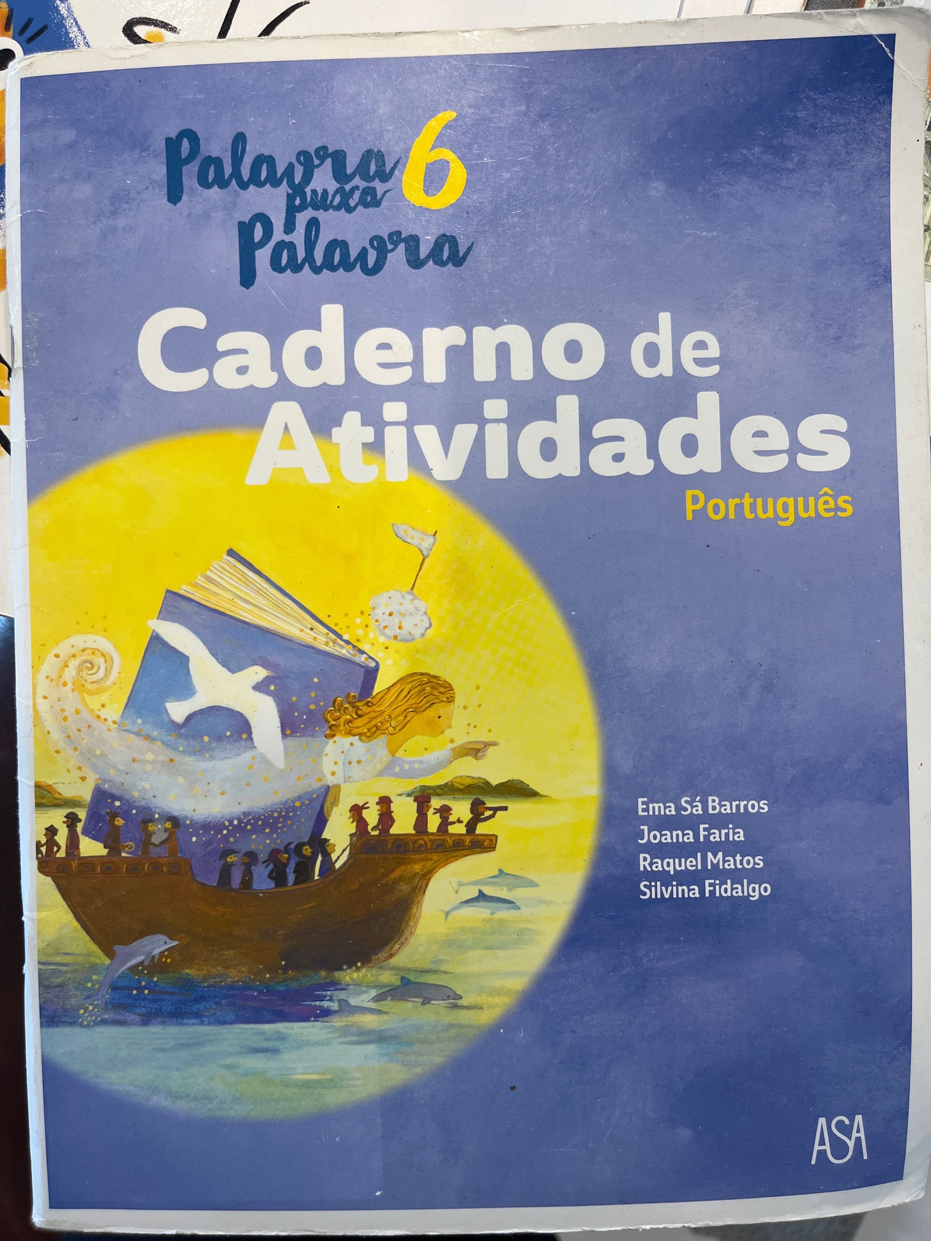 Livro escolar Português 6