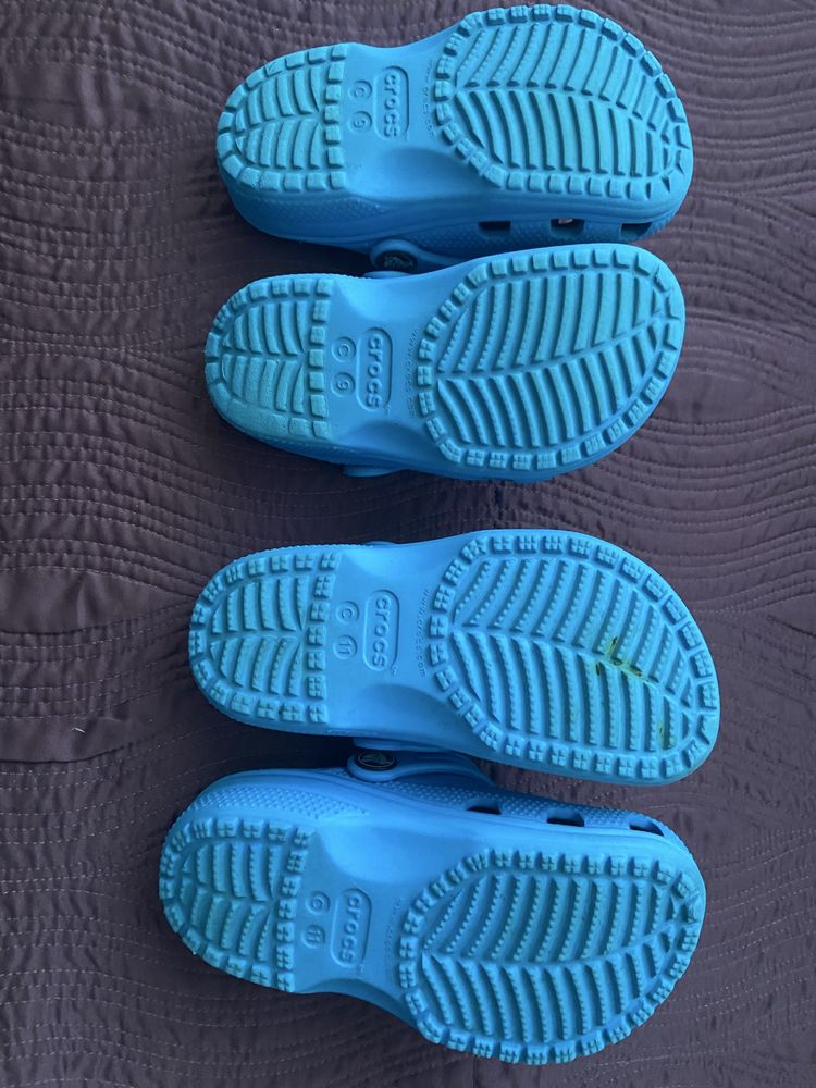 Блакитні Crocs clog оригінал C9