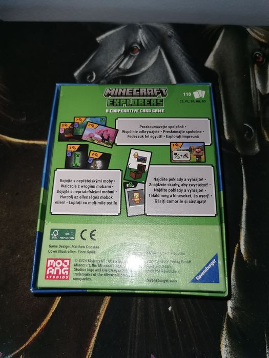 Gra karciana Minecraft. Minecraft Odkrywcy - Ravensburger 225866