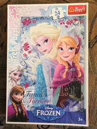 Puzzle 24 cz  trefl Frozen maxi