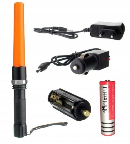 LATARKA TAKTYCZNA Policyjna LED Cree Z Funkcją Zoom