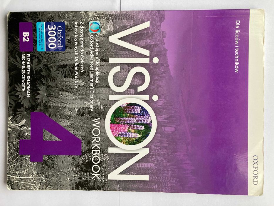 Vision 4 - Student's Book - podręcznik plus gratis Workbook- ćwiczenia