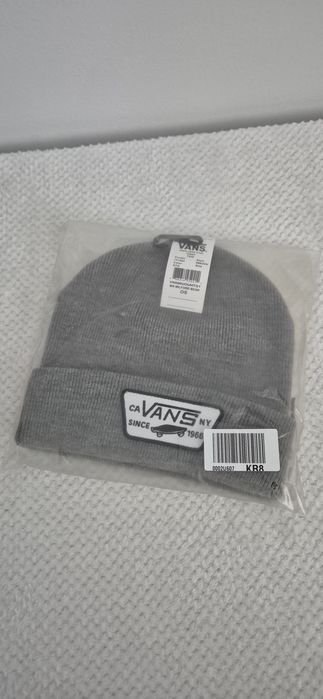 Vans czapka nowa unisex metki folia szara.