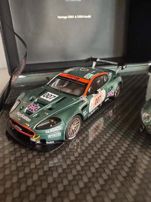 Heritage DBR1 and DBR9 Model Set Limited e numerada da IXO 1/43