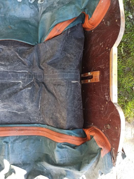 Ponton Atlantic wędkarski solidny, masywny, gruba guma.