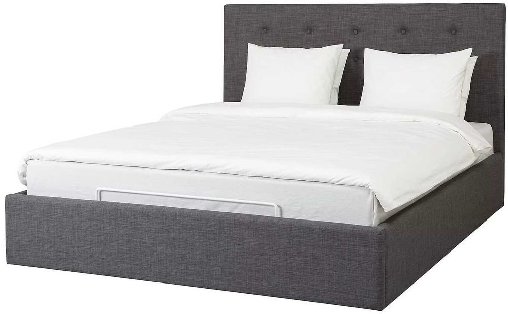 Łóżko IKEA Gvarv podnoszone tapicerowane,roz.180x200 i 140x200cm- dost