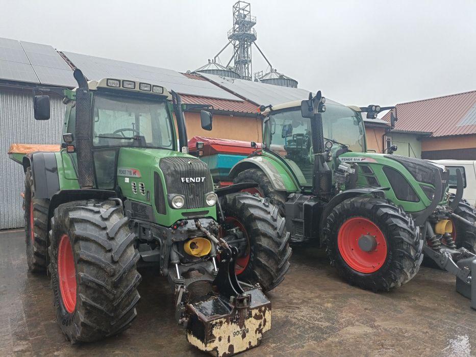 Fendt 514 Vario Tms 2014 przedni wom 516 ..714