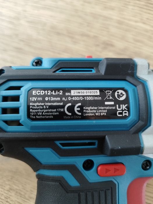 Wkrętarka udarowa Erbauer 12v, stan jak nowa
