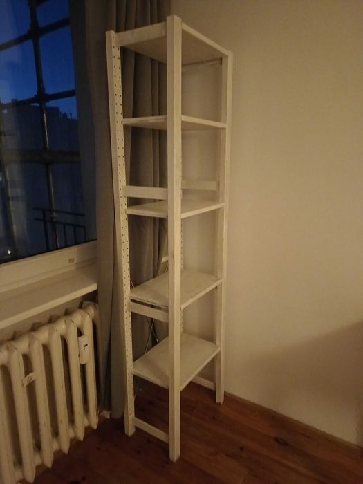 Regał biały 4 półki