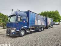 Renault Gama T 430 440 6x2 MEGA BDF + Przyczepa Firanka Plandeka Euro 6  ( MAN Daf Volvo Scania Iveco Mercedes )
