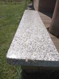 Parapety granitowe nowe 4cm x 20cm x 70/100/130/140cm