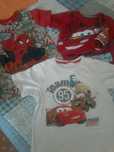 3 t-shirts de menino 4 a 6 anos