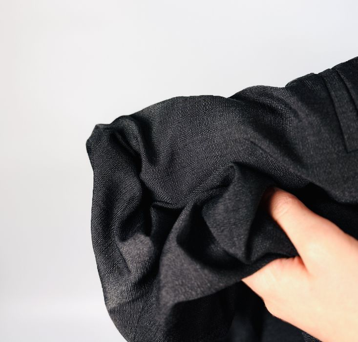 Czarne eleganckie spodnie z wysokim stanem M 38 H&M