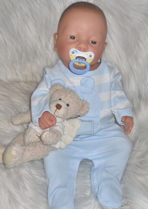 Bebe Reborn todo em Vinyl - menino também anatomicamente