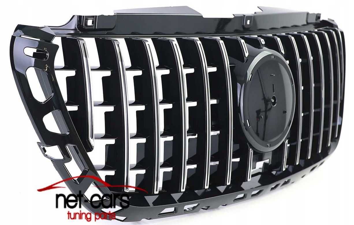 Grill GT-R Panamericana MERCEDES SPRINTER 907  910 18- Czarny Chrom