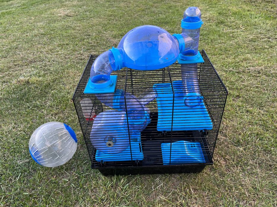 Klatka dla chomika + kula