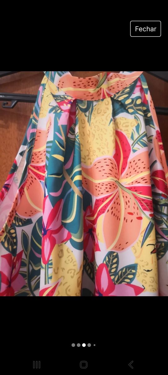 Vestido super fresco