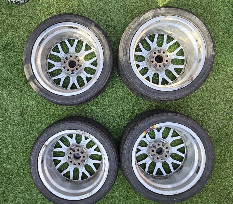 oryginalne felgi BBS VW GOLF GTI skręcane 16" kpl 7Jx16H2 ET43