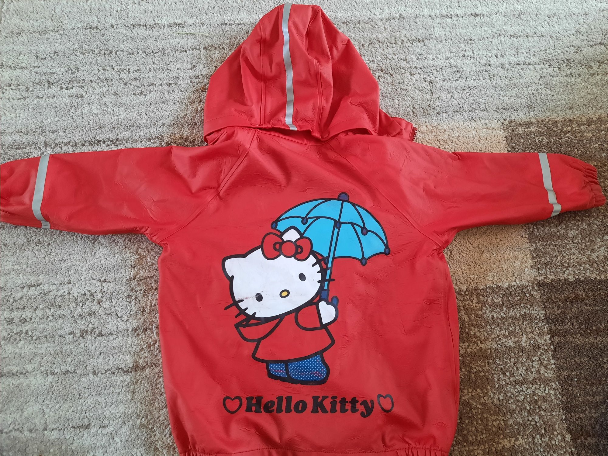 Kurtka przeciwdeszczowa Hello Kitty 86, kurtka na deszcz Hello Kitty