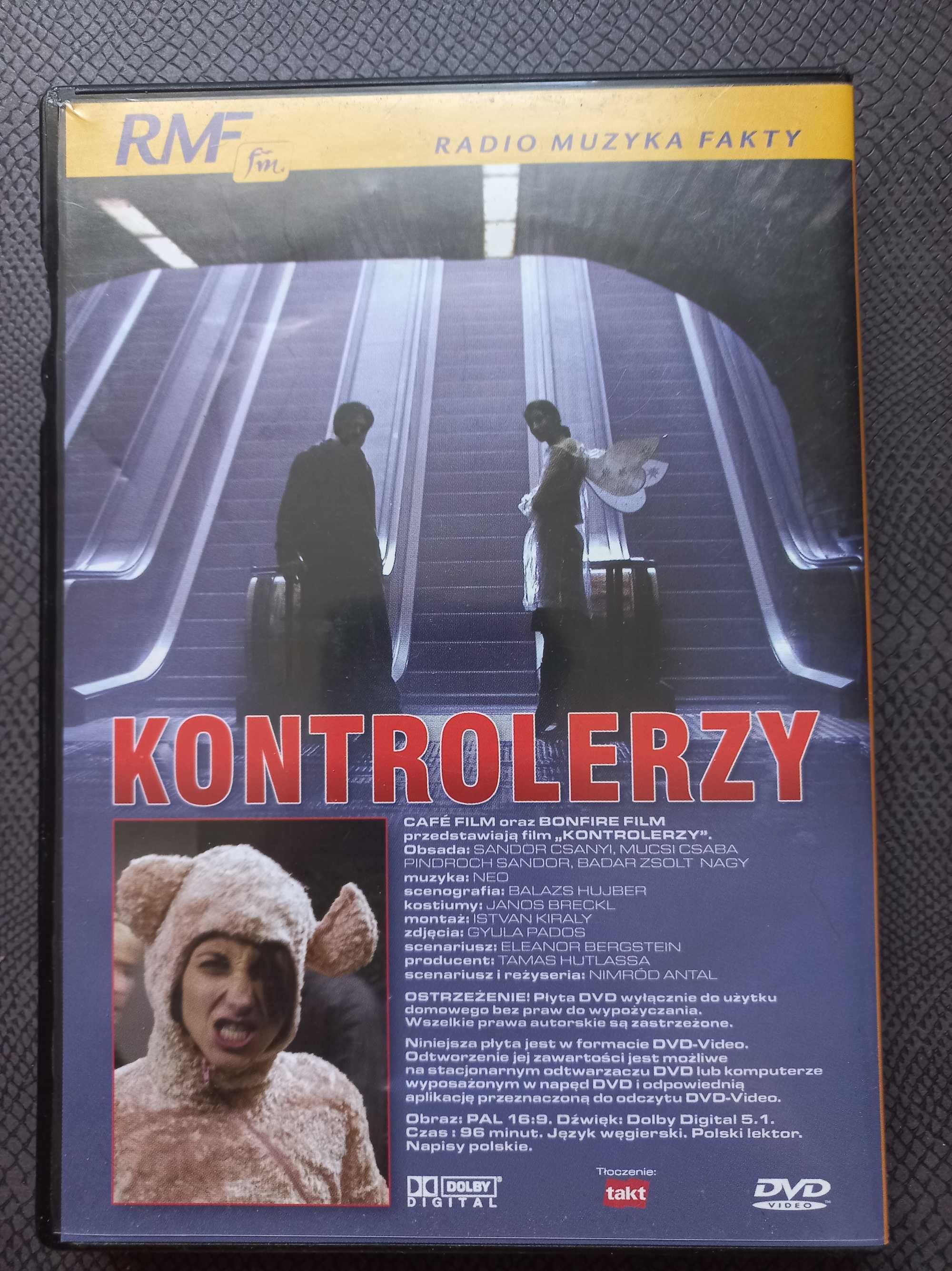 DVD węgierska komedia Kontrolerzy