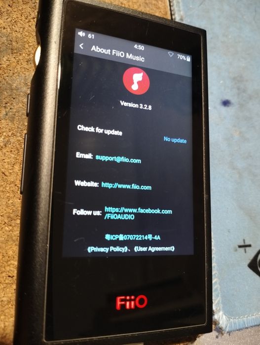 FiiO M9 Reprodutor de Música HiFi Portátil