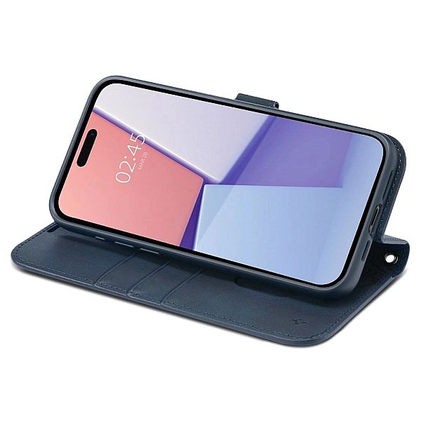 Spigen Wallet "S" Pro Iphone 15 Pro Navy