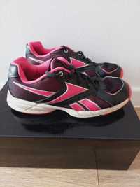 Różowo czarne buty sportowe Reebok 37