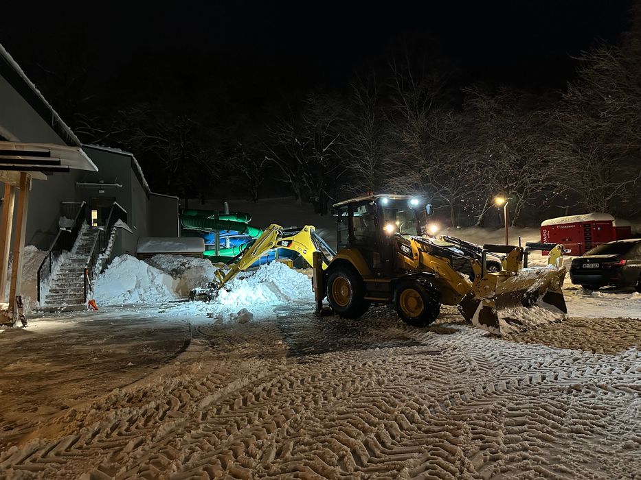 Odśnieżanie / wywóz śniegu / koparka Bielsko  Żywiec