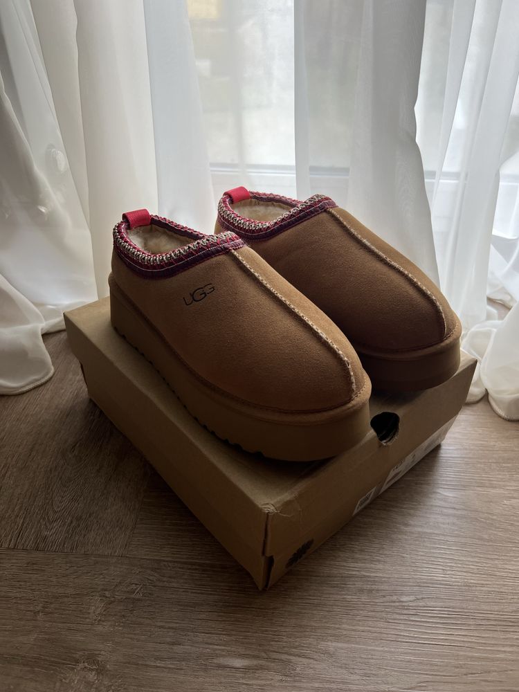 Жіночі уггі UGG TAZZ Chestnut 39 Коричневі
