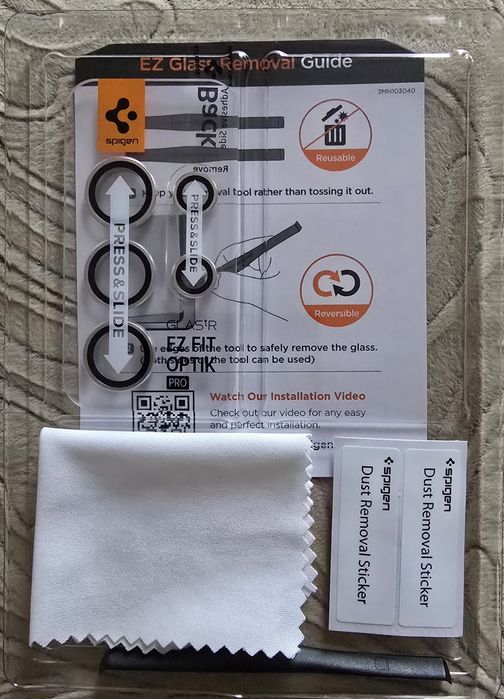 Захисне скло для камер Samsung Galaxy S24 Ultra - Spigen EZ Fit Optik