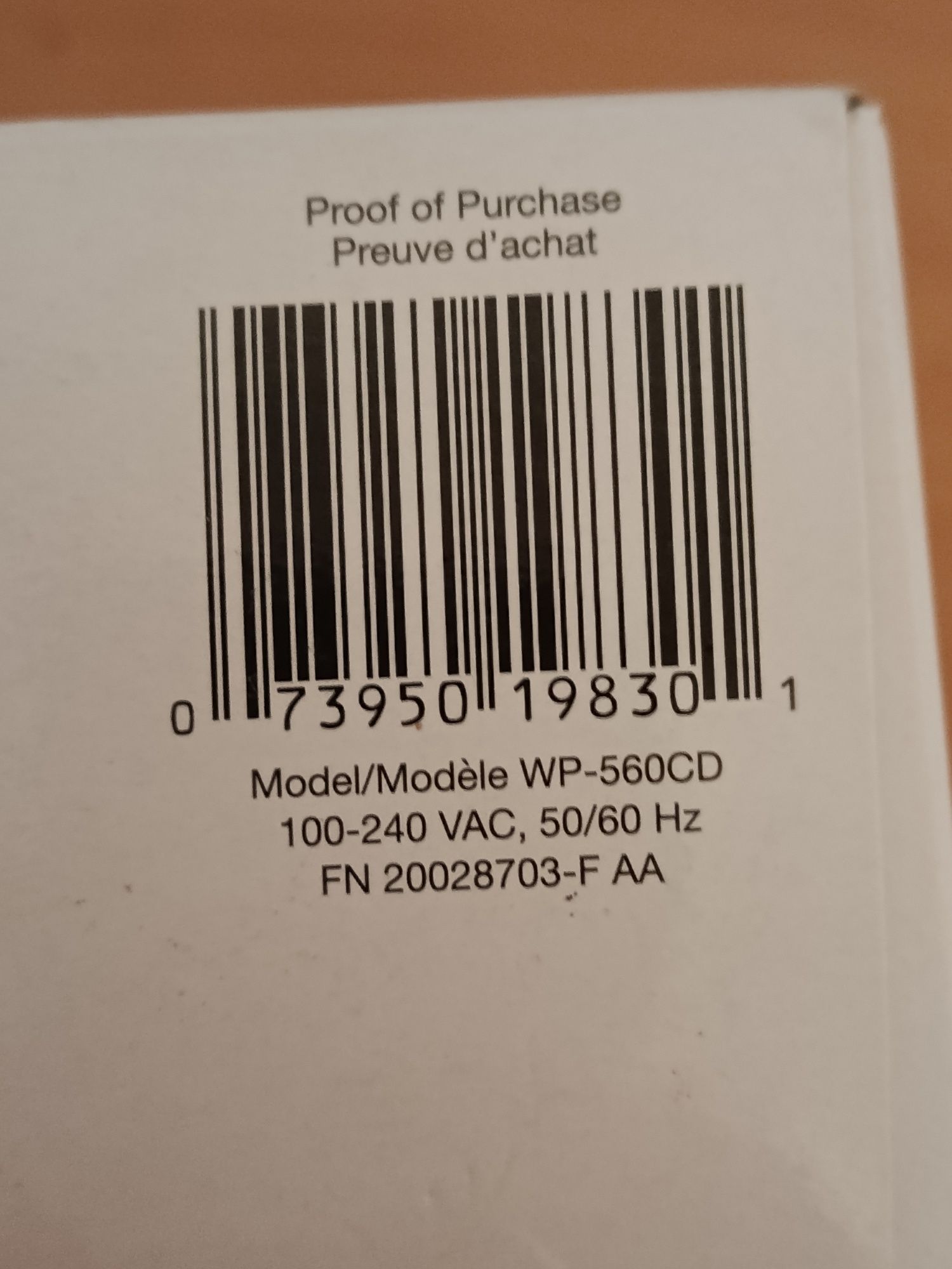 Новий портативний іригатор Waterpik WP-560