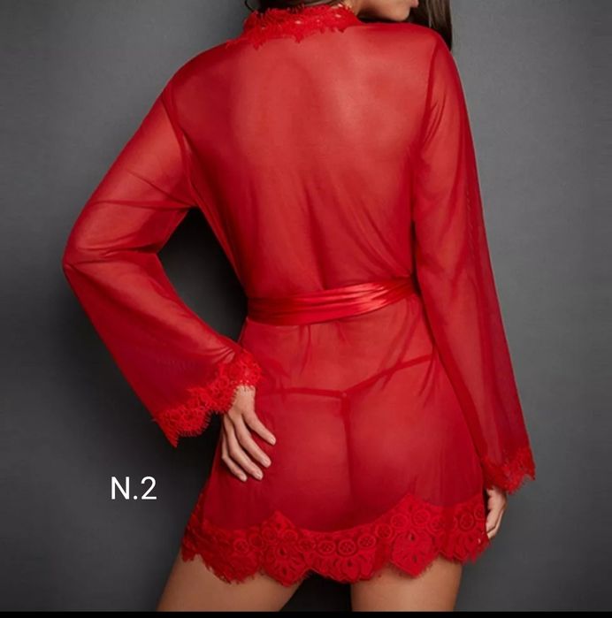 Vestido /Lingerie sexy com transparências