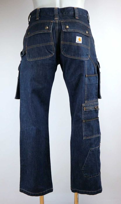 Carhartt EB229 spodnie jeansy W32 L30 pas 2 x 42 cm