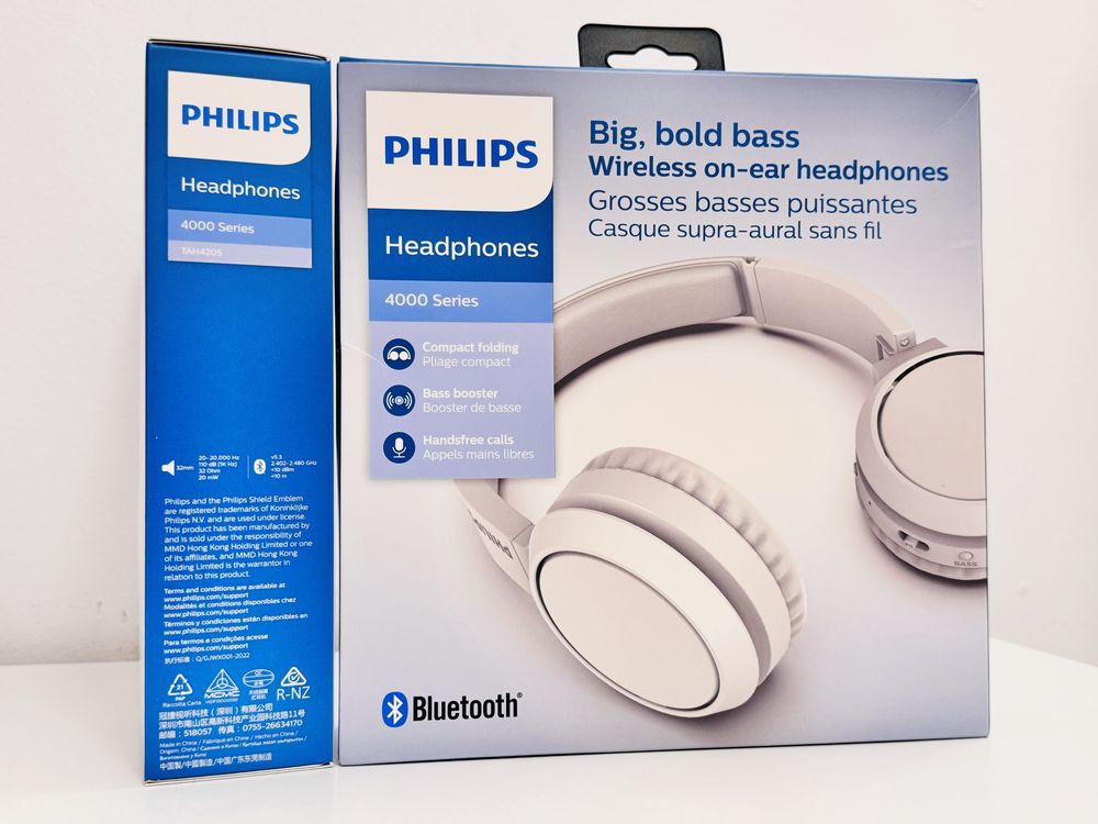 Нові Навушники Philips TAH4205WT Wireless Mic White TAH4205WT/00