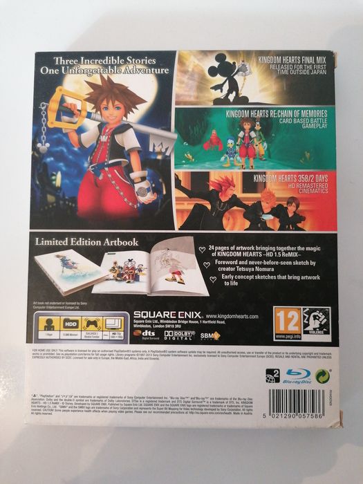 Kingdom Hearts HD 1.5 remix PS3