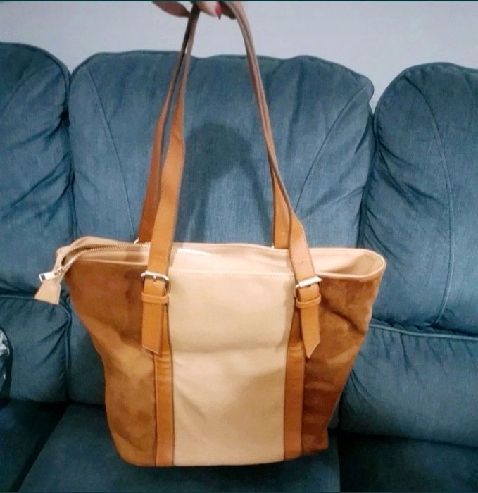 Torebka typu shopper z bonprix