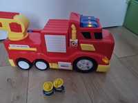 Zabawka samochód wóz strażacki interaktywny dźwięk światła