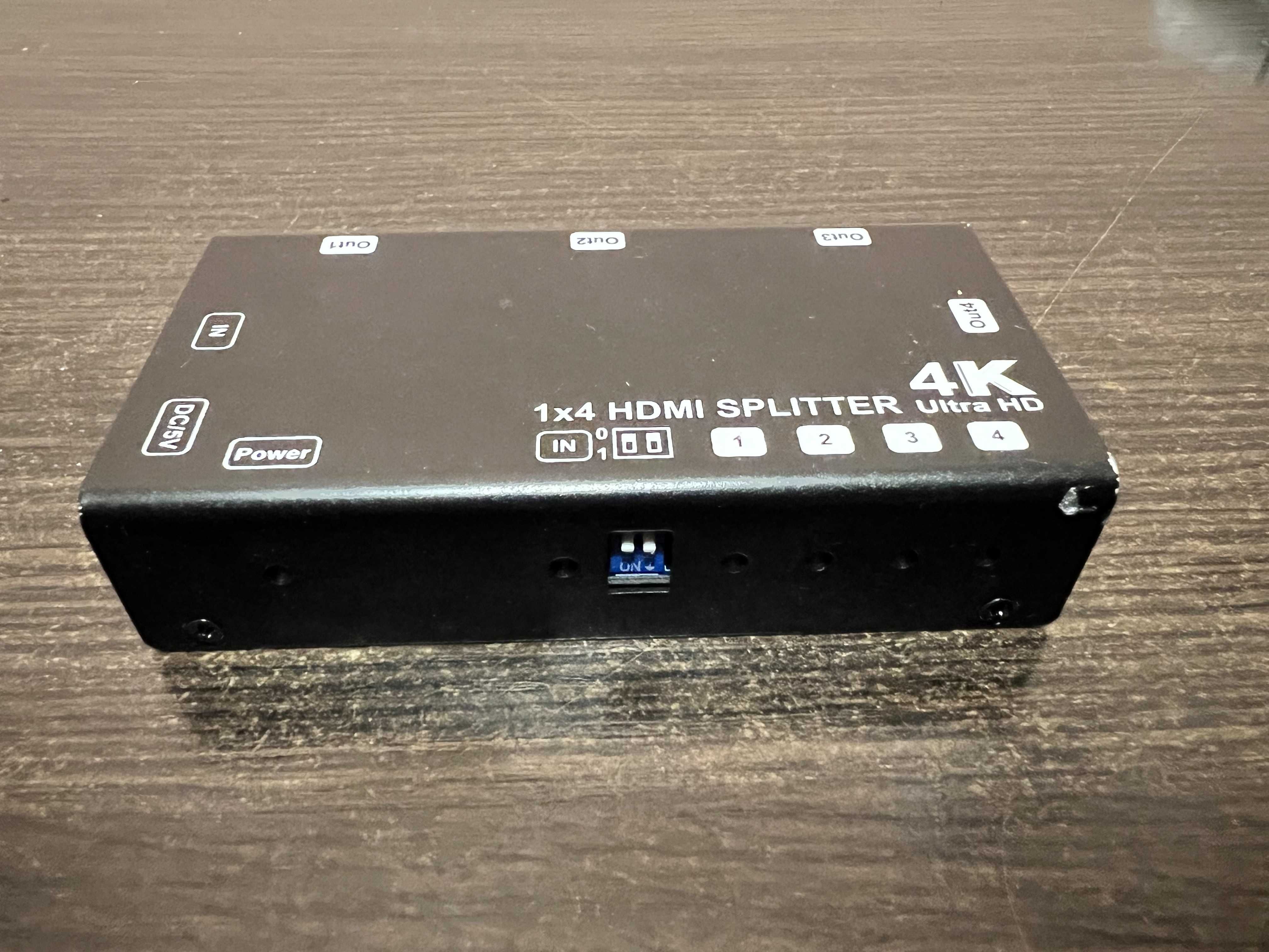 Спліттер HDMI 1x4 V2.0, 3D, 4K